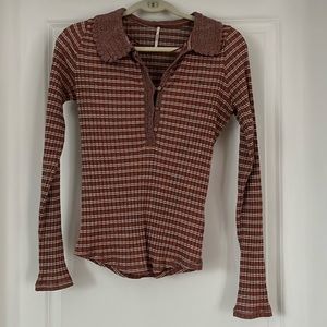 Free People Striped Top